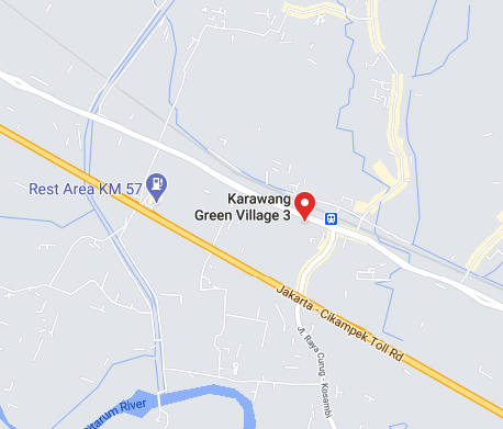 Karawang Green Village 3 Maps